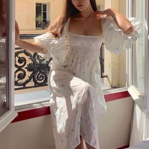 Sleeper Midi Dress Linum | Size XS